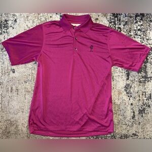 Donald Ross Pink Polo Size S